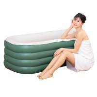 New Design Plastic PVC Adult Inflatable Bathtub Portable Folding Bathtub