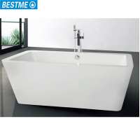 New portable vertical acrylic bath tub white bathtub for elderly