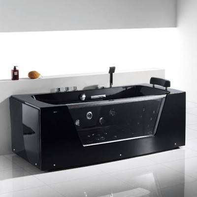 FICO black acrylic bathtub FC-260C